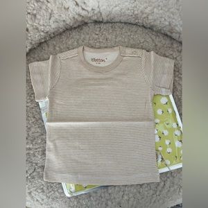 Certified Organic Stripped Shirt unisex Multiple sizes available